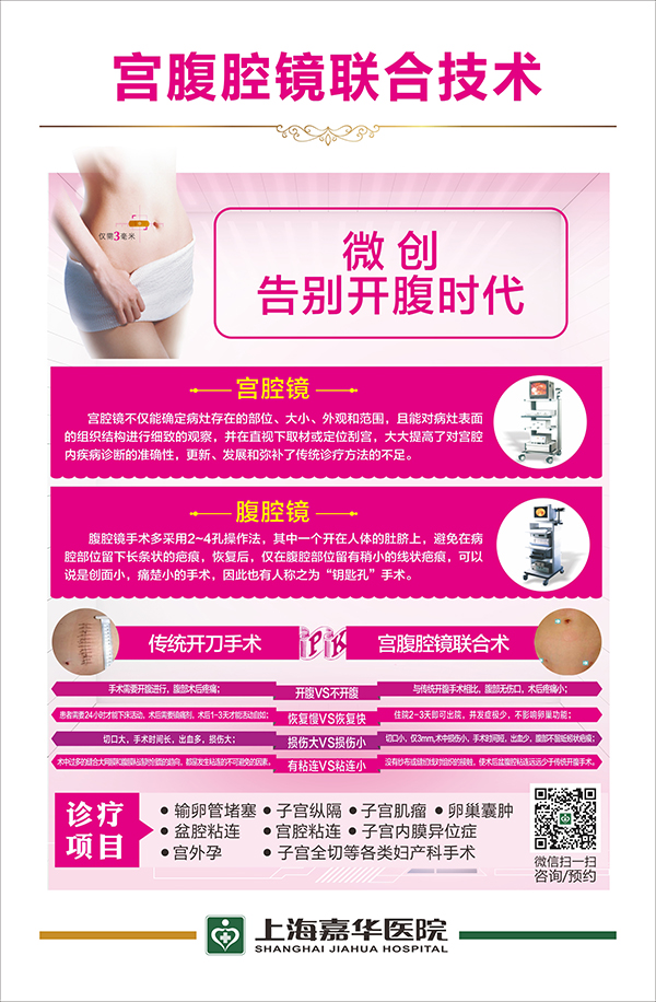 宫腹腔镜